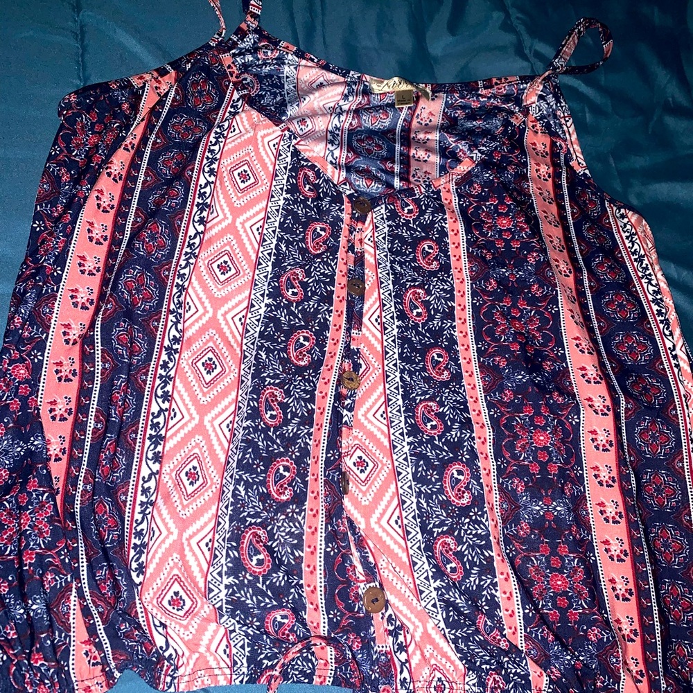 Spaghetti strap Lavish shirt